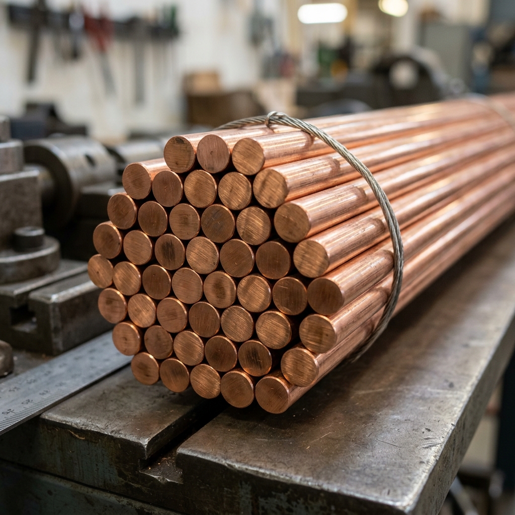 Copper Rod 5.38 mm