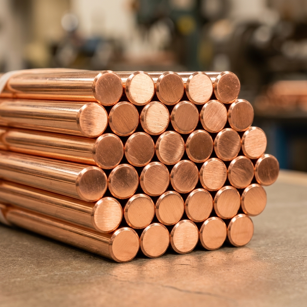 Copper Rods 8 mm